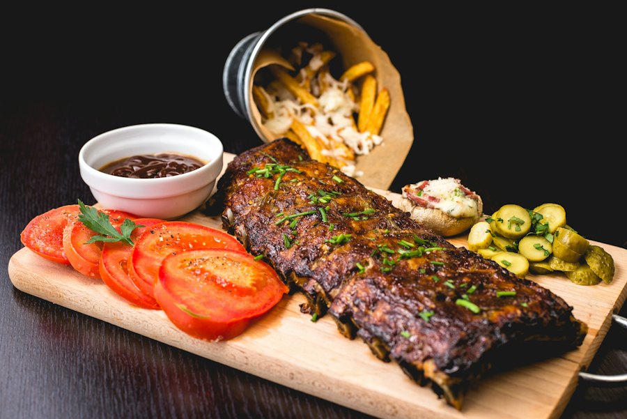 Chargrilled ribs